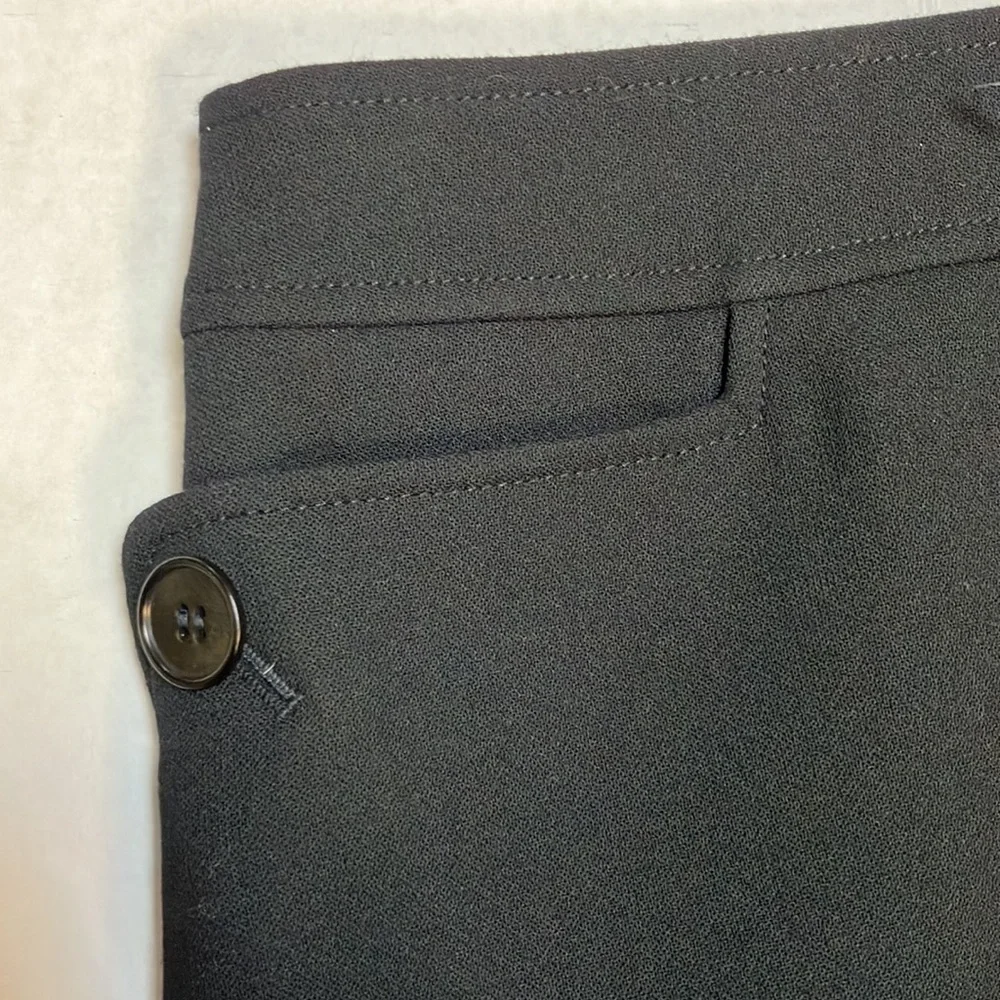 Talbots above the knee career petite black skirt size 4p excellent condition - Picture 4 of 4